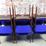 Set of #6 rudolf glatzel diningchairs (armrest). model emt0030