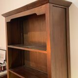 Solid wood bookcase