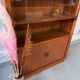 Vitrine en teck Dyrlund
