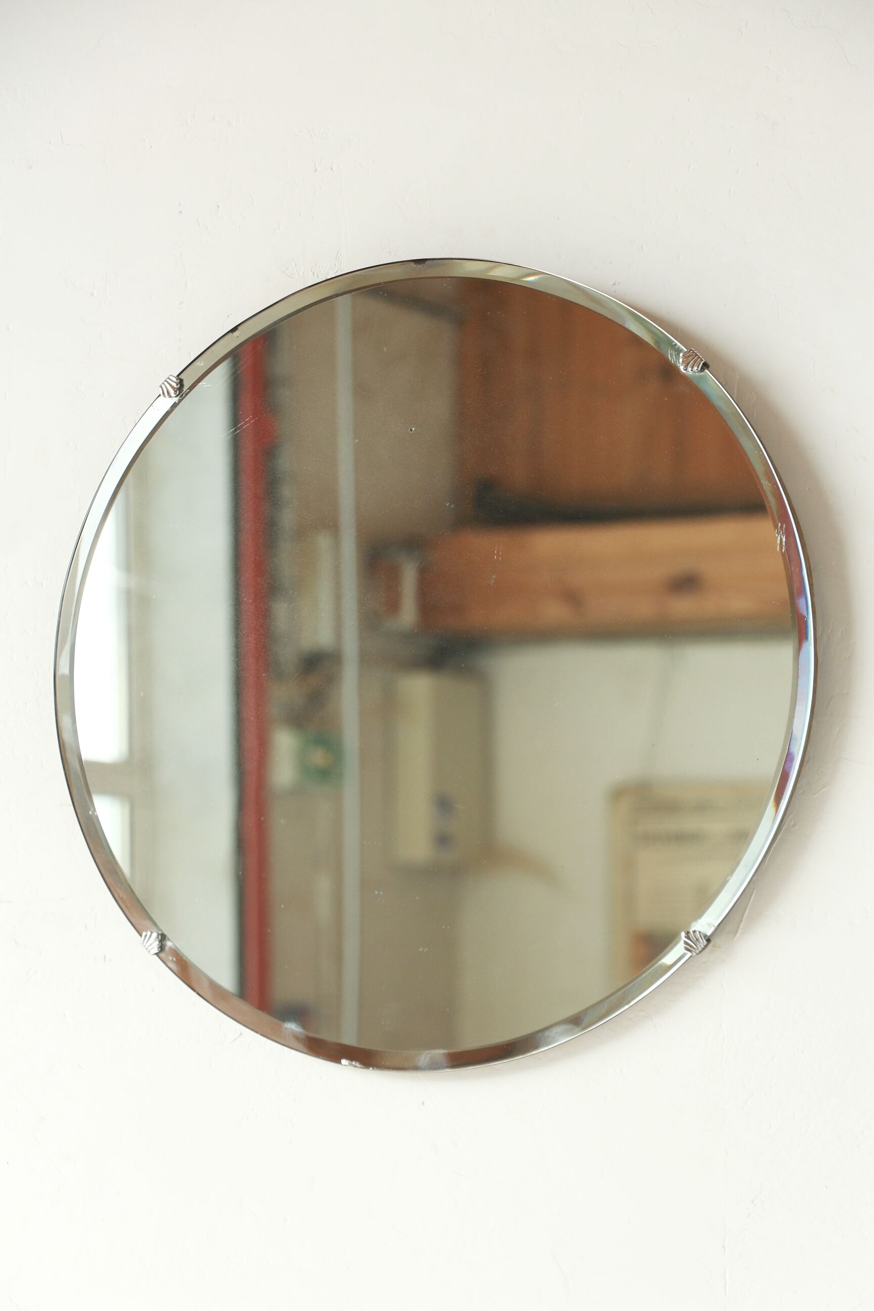 Round Beveled Mirror - 3.3