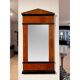 Biedermeier wall mirror with ebonised cherry veneer, South Germany, 1820