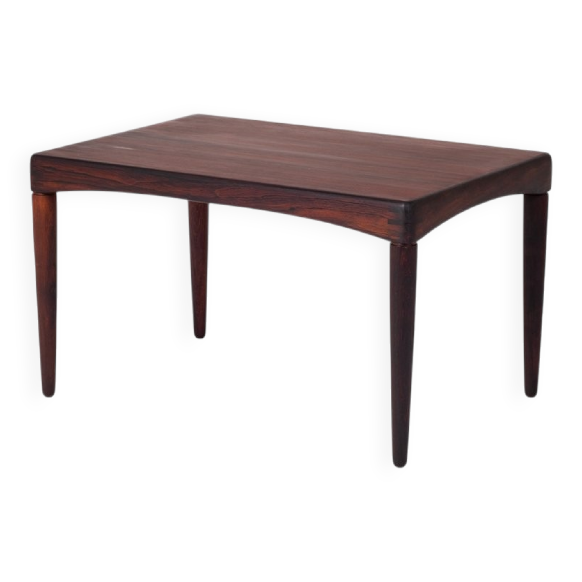 Vintage Side Table in Rosewood by HW Klein for Bramin, Denmark, 1960s