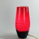 Vintage opaline glass shell-shaped lamp from the 1970s.