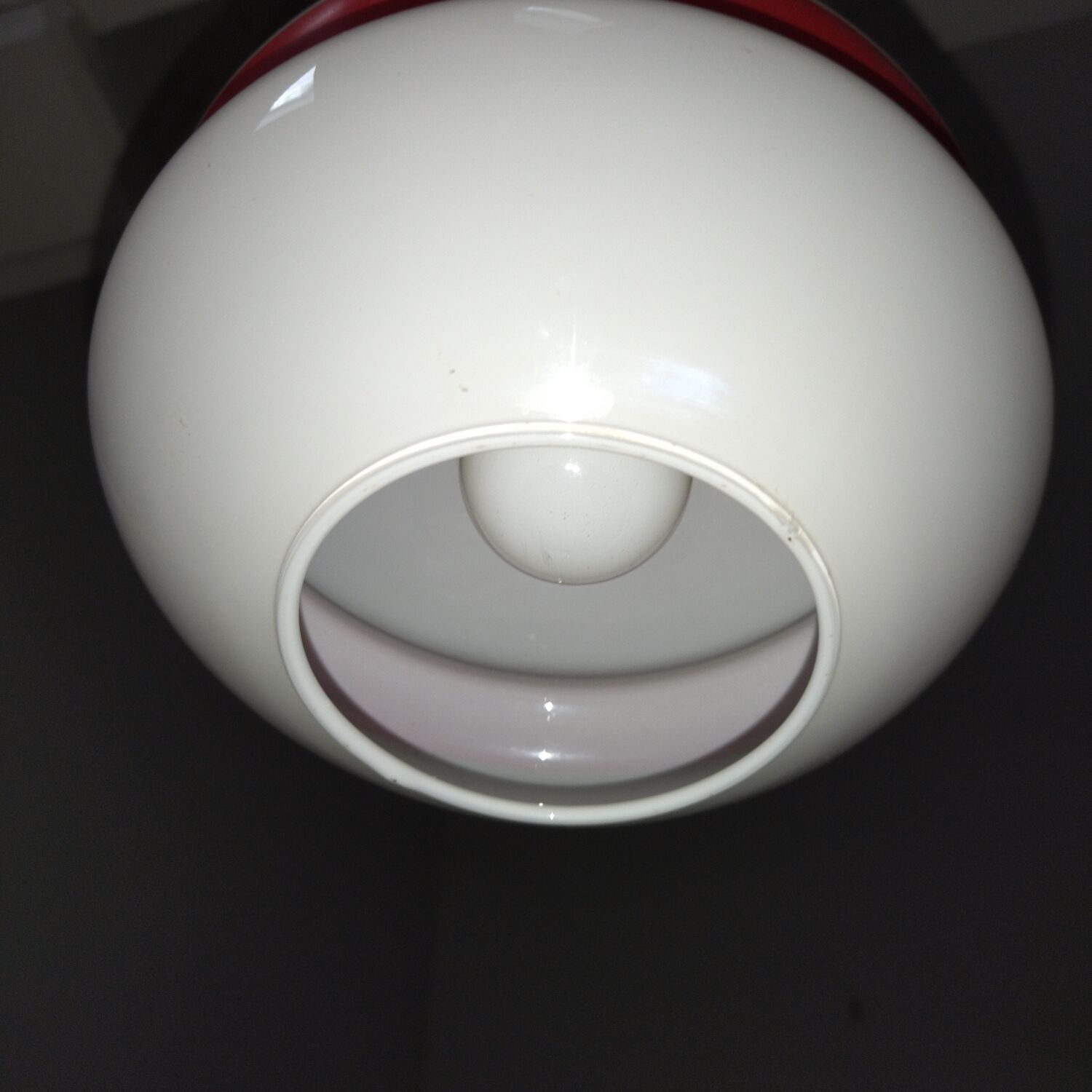 Suspension lamp UFO Space age 50s