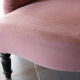 Fauteuil crapaud parme