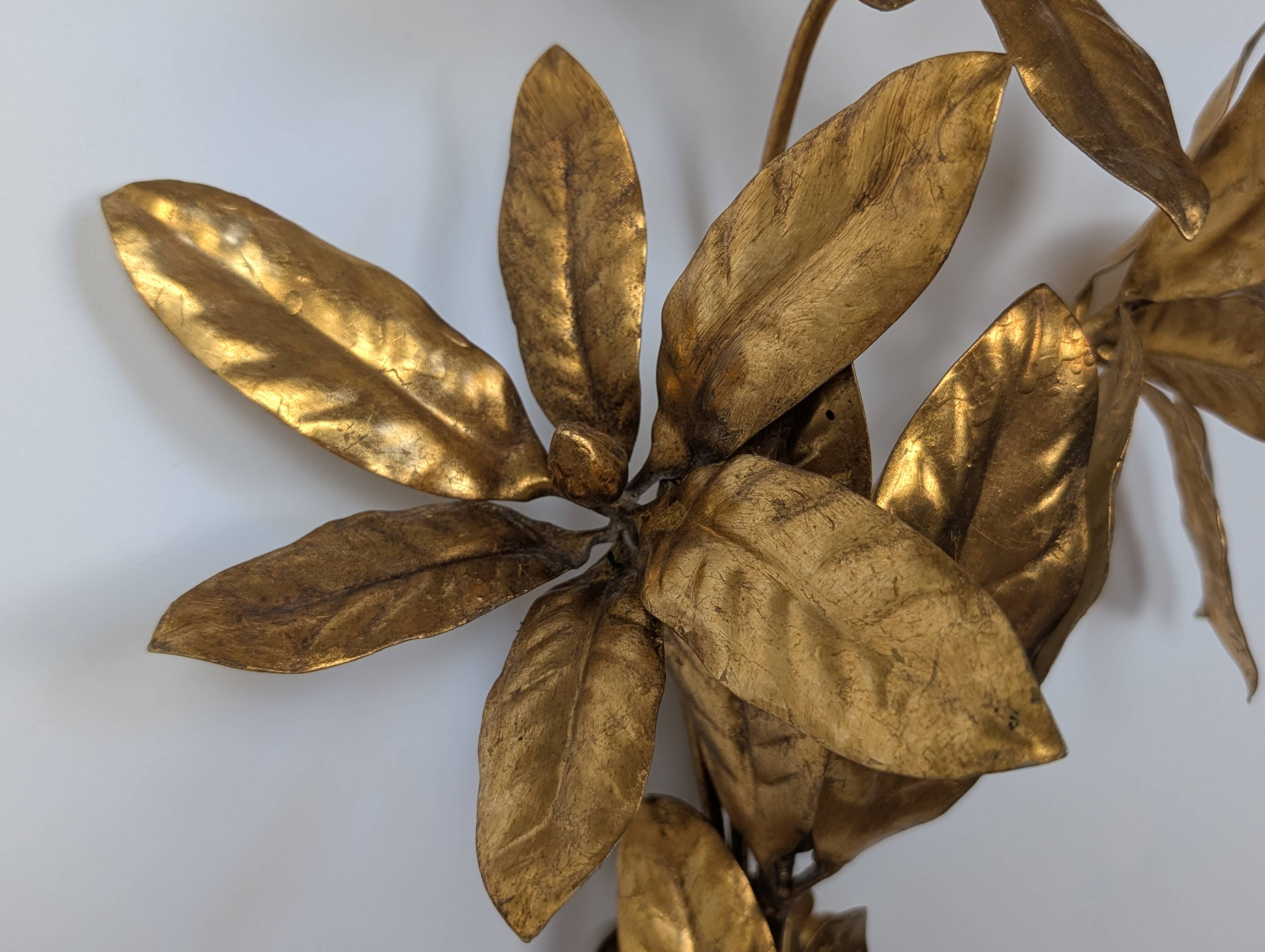 Golden leaf applique Hans Kögl