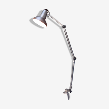 Articulated industrial lamp 3 superchrome arms