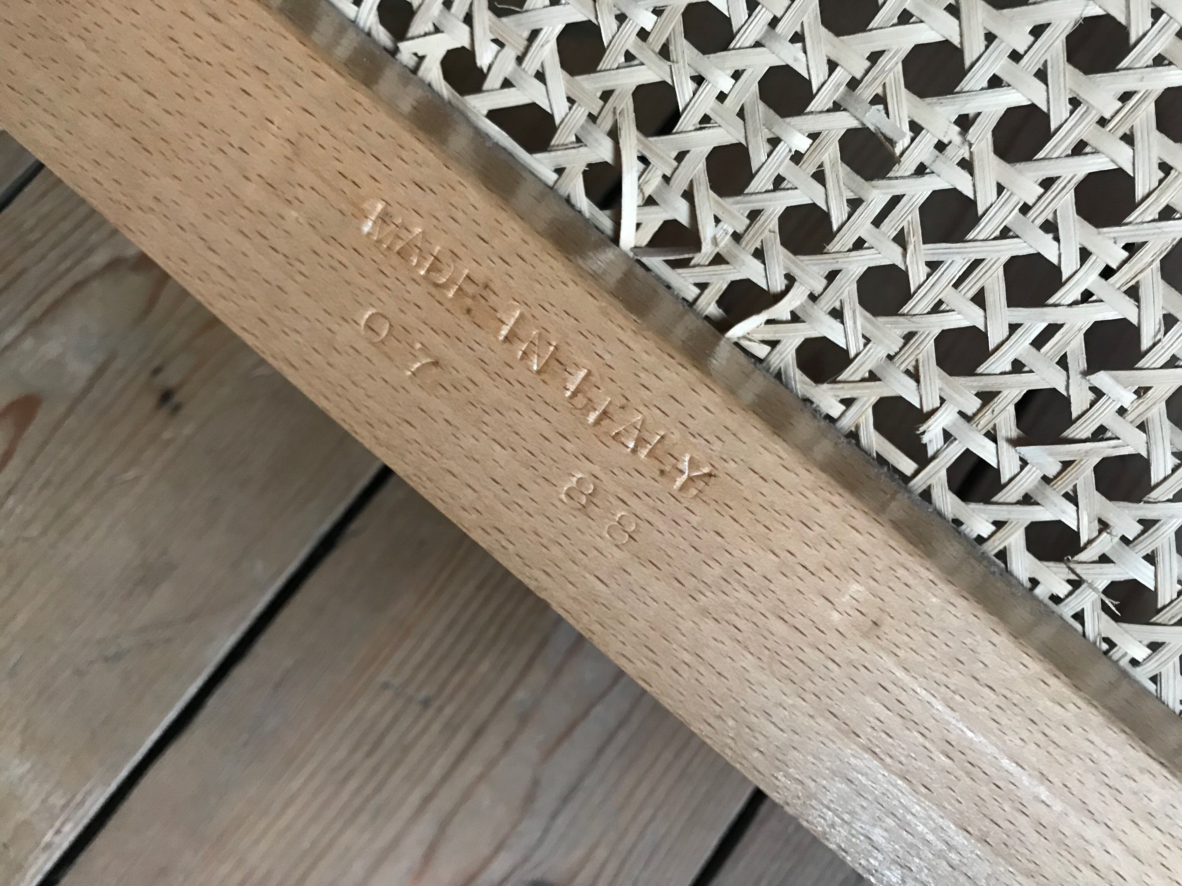 4 Chairs Beige Cesca B32 by Marcel Breuer