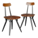 Pirkka chairs by Ilmari Tapiovaara for Laukaan Puu. 1950s.