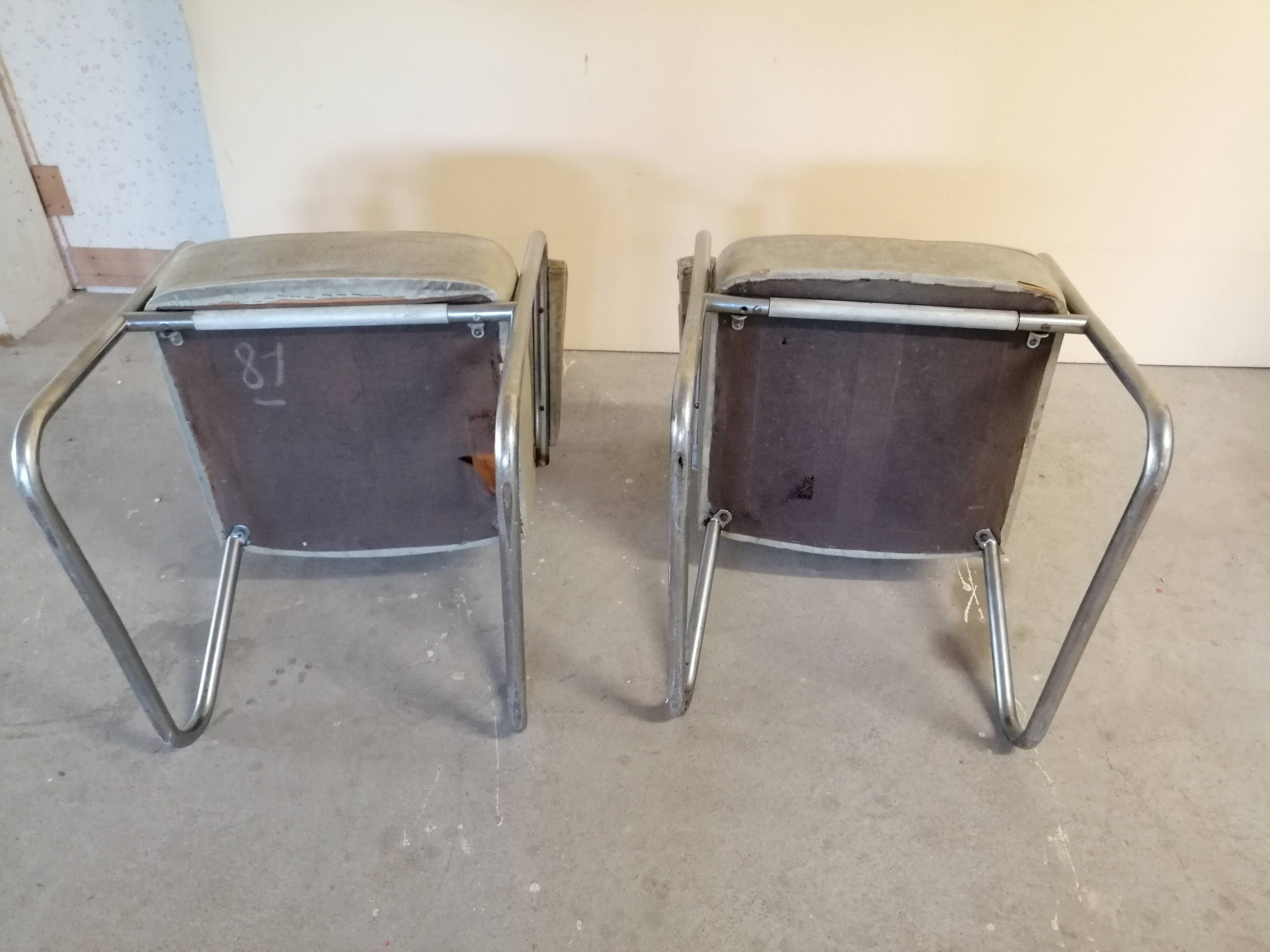 Pair of office chairs 60s