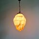 Art Deco marbled opaline pendant light, 1920s-30s