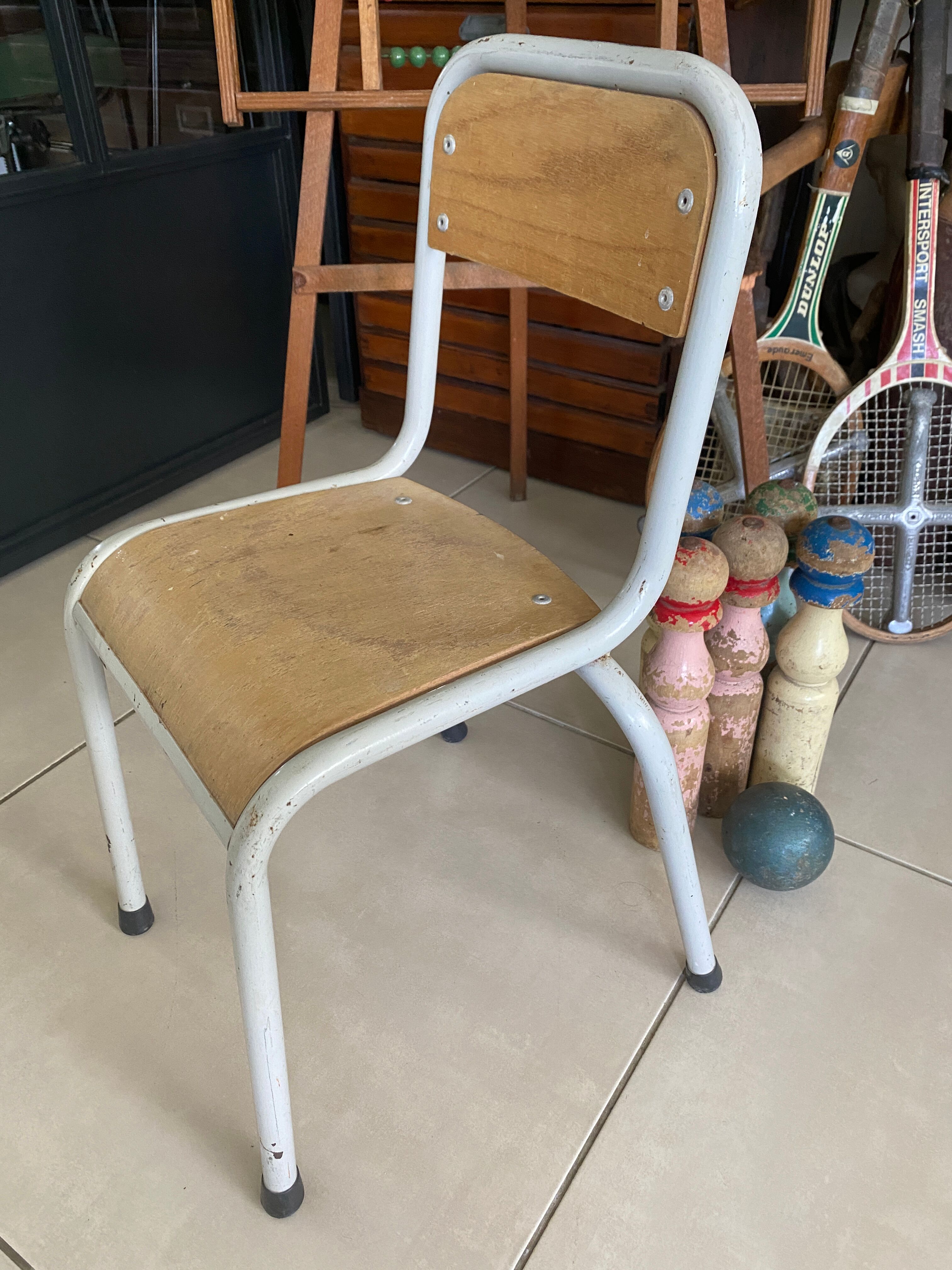 Vintage school children's chair