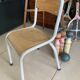 Chaise enfant d'école vintage