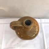 Old Bottle - Anse Ceramics Enamelled Brown Brown 70s Vintage