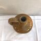 Old Bottle - Anse Ceramics Enamelled Brown Brown 70s Vintage