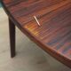 Round rosewood table, Danish design, 1960s, production: Denmark