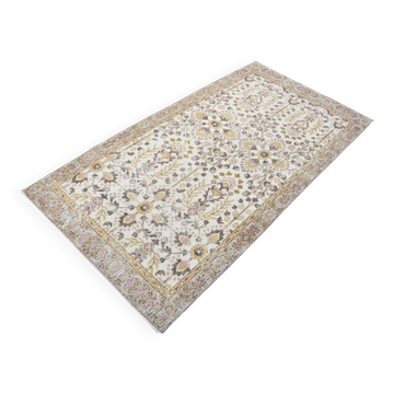 Tapis floral fait main noué à la main sku 3222
