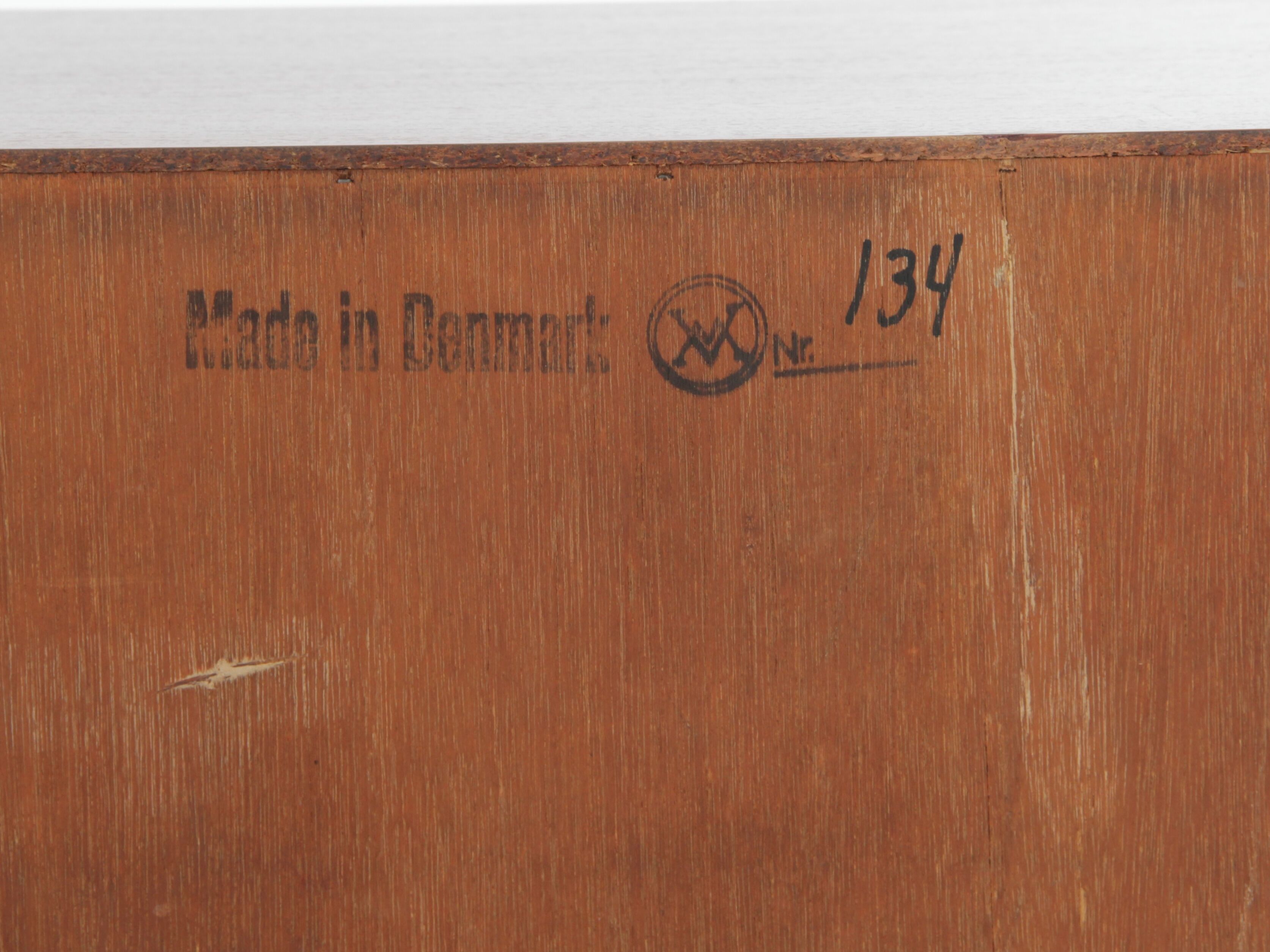 Commode scandinave en palissandre de Rio
