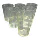 6 antique glasses