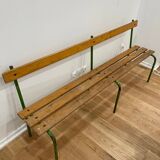 1950s school bench
