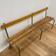 1950s school bench