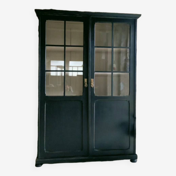 Armoire vitrine 2 portes