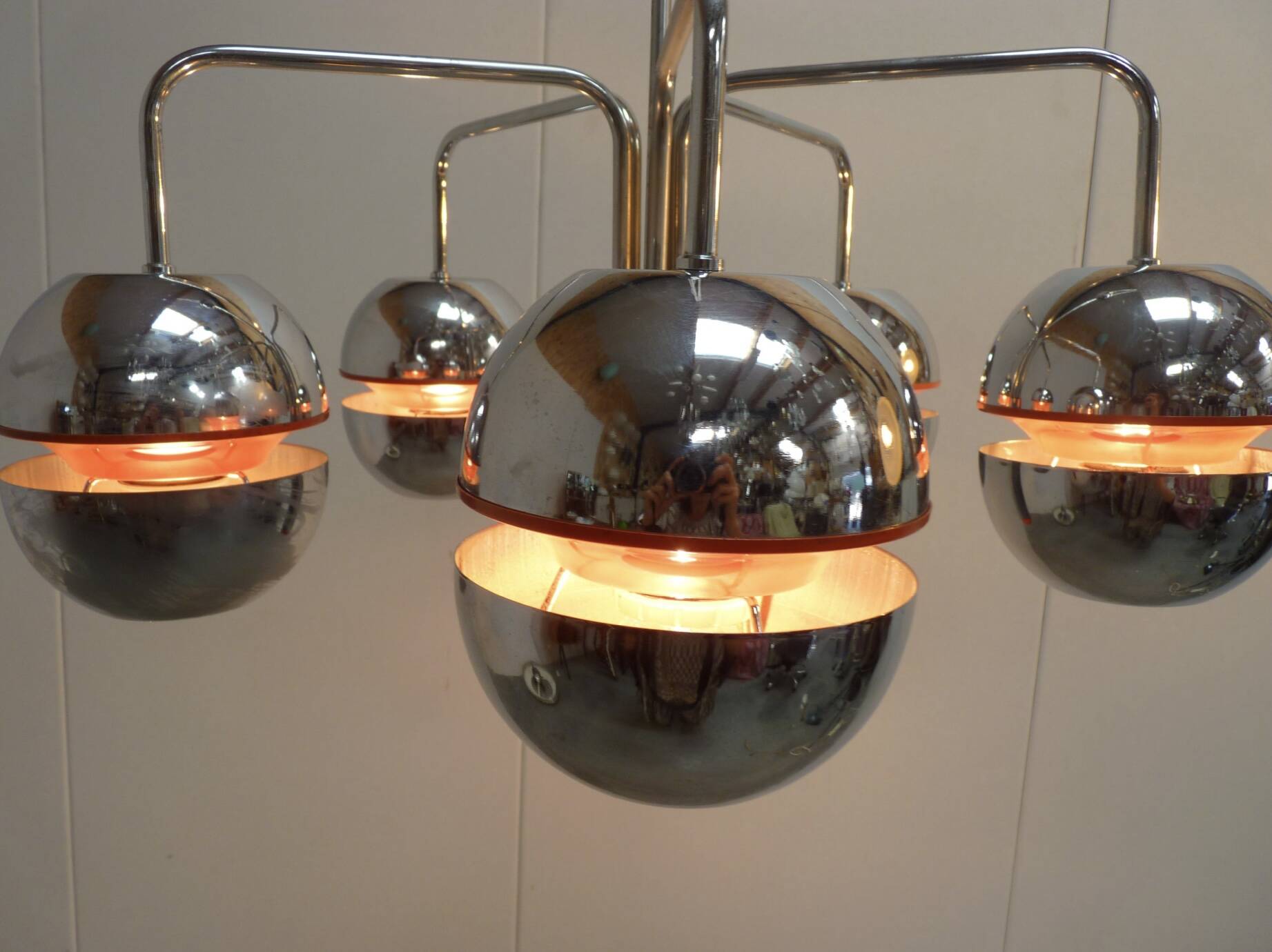 Massive chandelier 1970