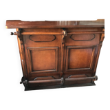 Bookcase and matching bar