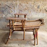 Rattan lounge chair