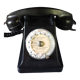 Vintage bakelite dial phone