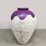 Vase, jarre vintage en pierre de Mactan XXL