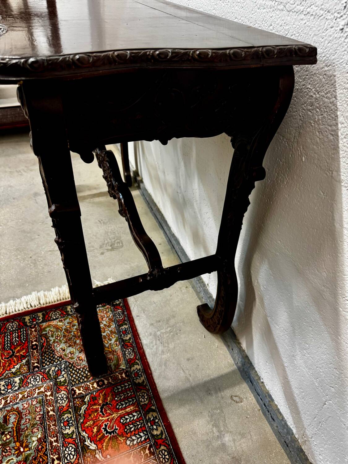 19th-century Louis XVI style wooden console