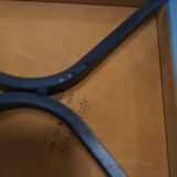 Unit or lot of 4 80s design chairs made in Italy designer Effezeta