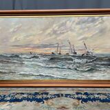 A. Claessens. Seascape. Large format.