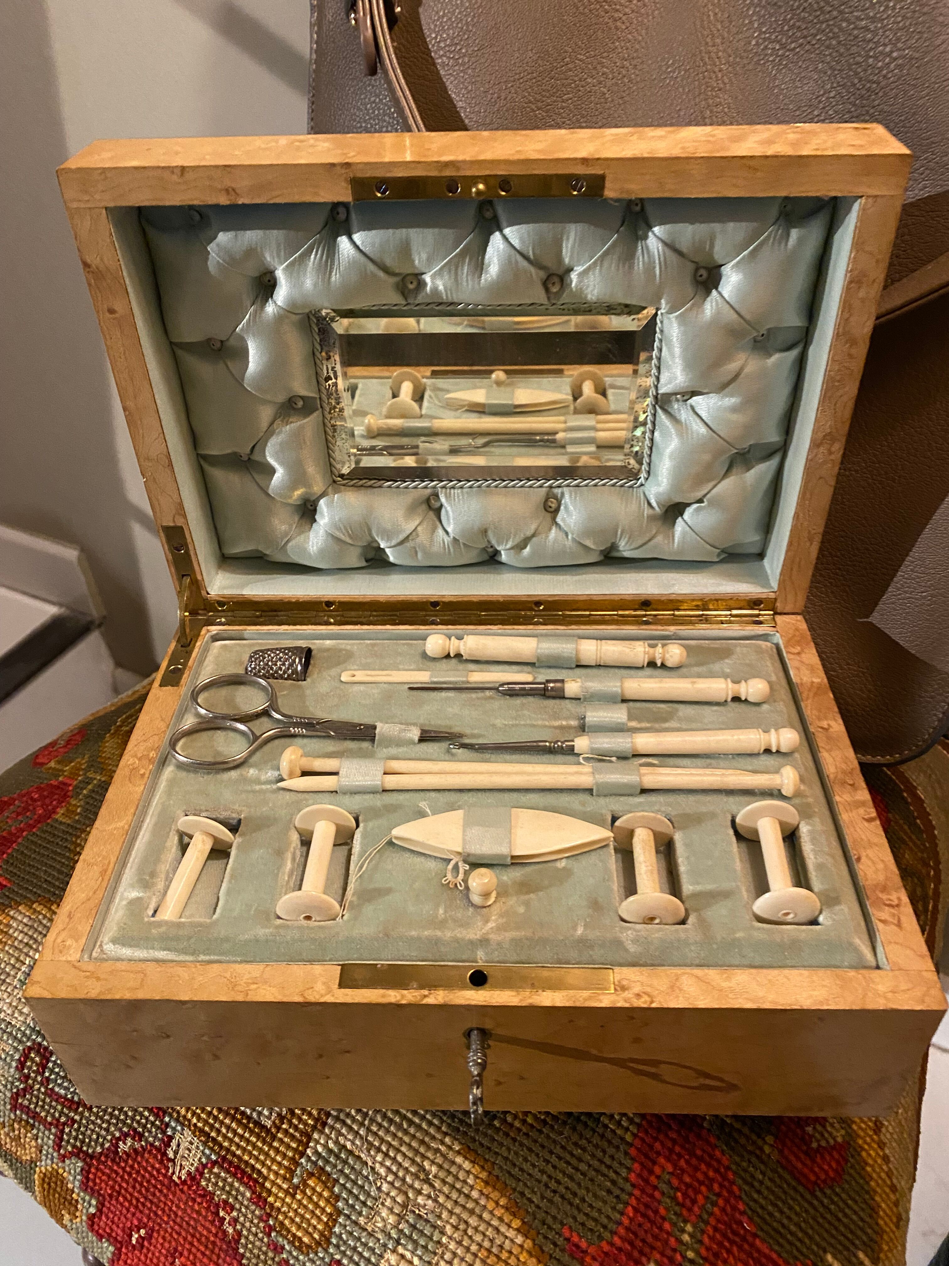 Charles X sewing box