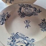 2 hollow plates Terre de fer