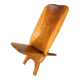 Vintage african birthing chair, 1960s