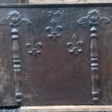 Fireplace plate