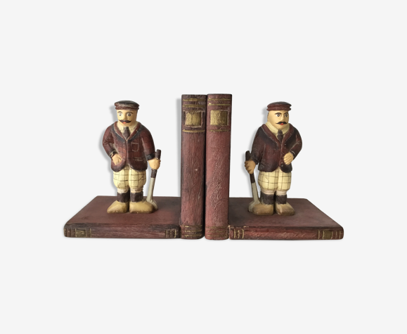 Serre livres en bois