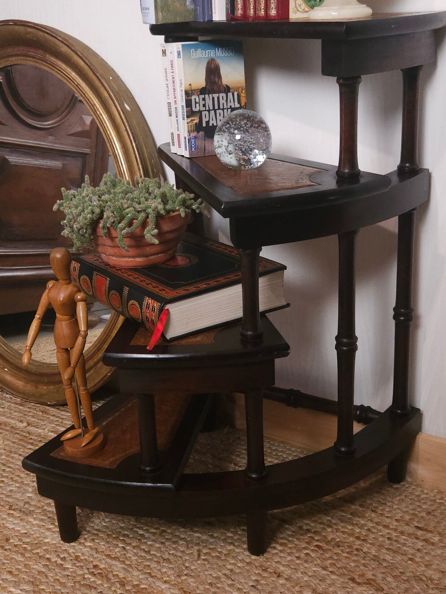 Victorian English library staircase