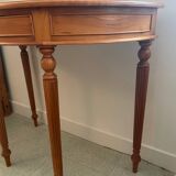 Half-moon console