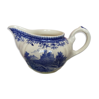 Small Villeroy Milk Pitcher - Boch Burgenland Old Blue