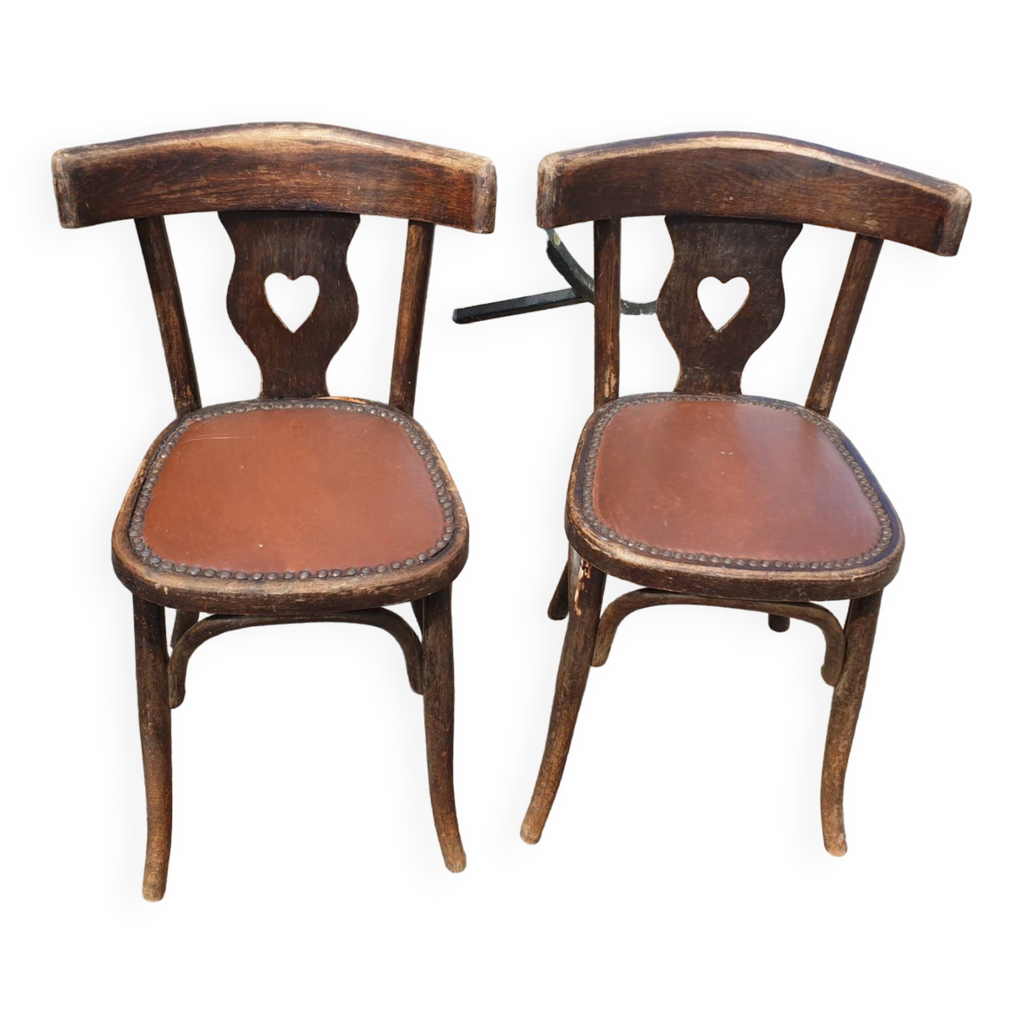 Pair of fischel bistro chairs