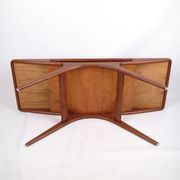 Table basse - Modèle "Smilet" - teck - Johannes Andersen - CFC Silkeborg - années 1960