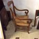 Straw armchair