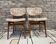 Paire de chaises scandinaves en teck années 60/70