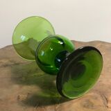 Medici vase in vintage green glass