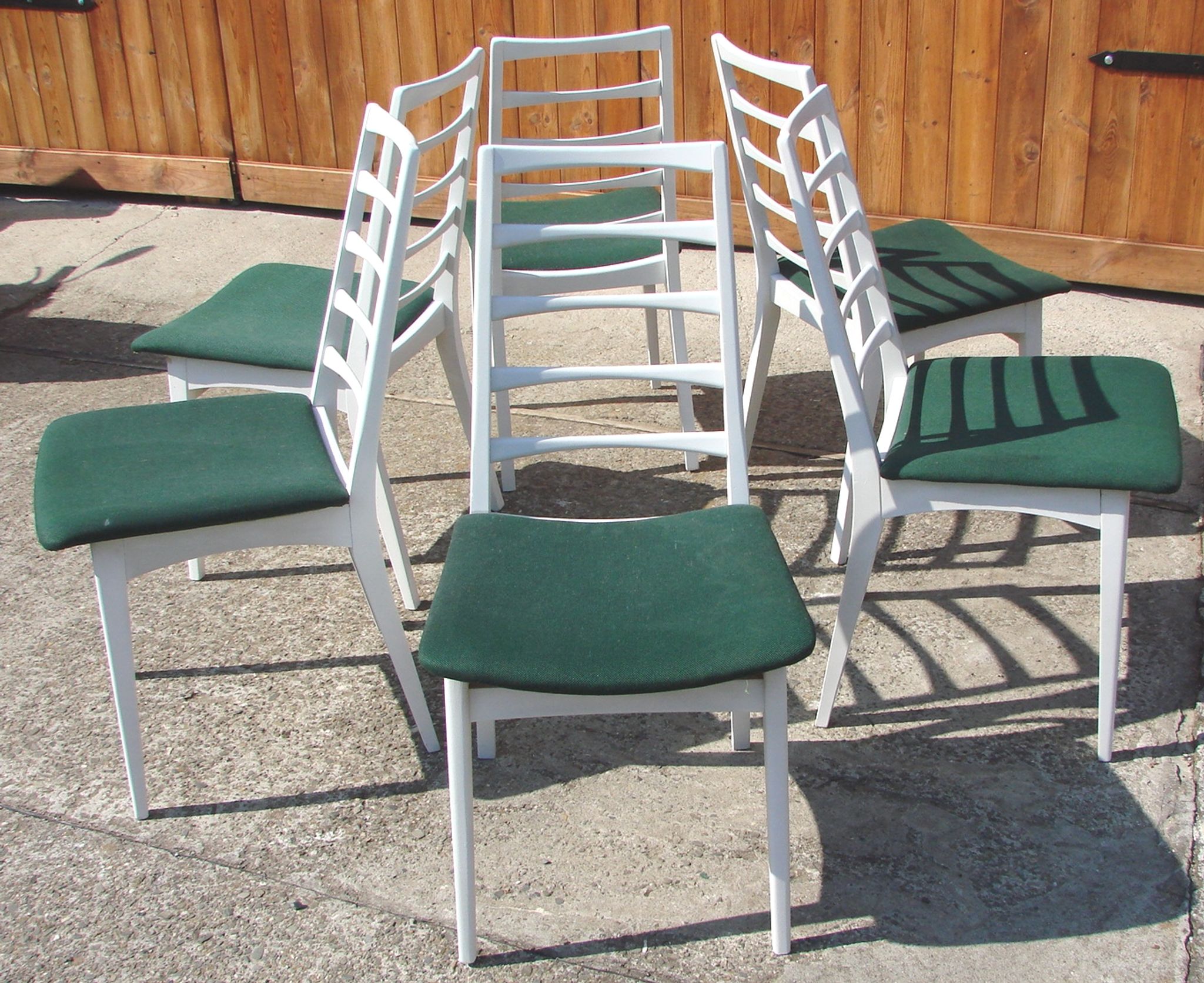 Ensemble de 6 chaises, 70