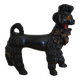 Caniche en céramique vintage