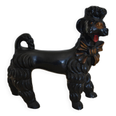 vintage ceramic poodle animal